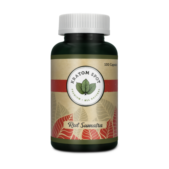 Red Vein Sumatra Kratom Capsules