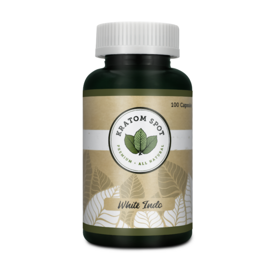 White Vein Indo Kratom Capsules