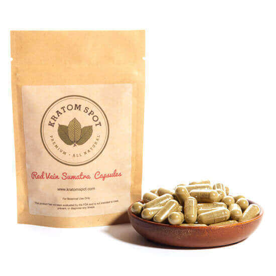 All Natural Sumatra Red Vein Capsules | Shop Kratom Spot Today