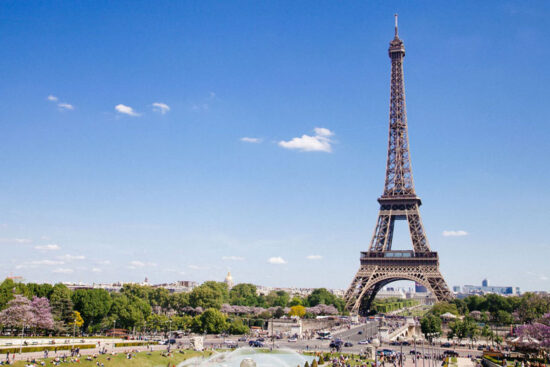 The Eiffel Tower in Paris