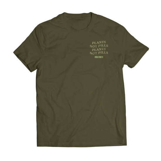 Plants Not Pills Kratom Spot T-Shirt