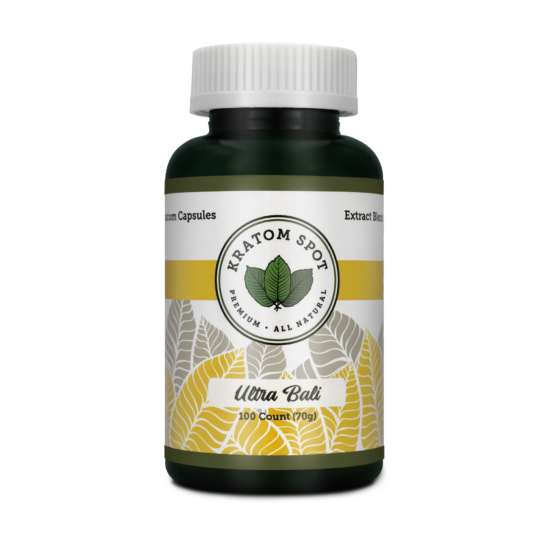 High Potency Ultra Bali Kratom Capsules