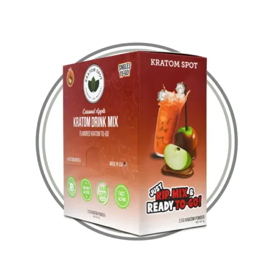 Caramel Apple Kratom Drink Mix Box (30 count)