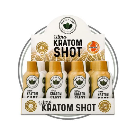 Orange Cream Kratom Shots Ultra Strength 12 Pack