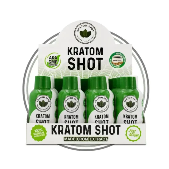 Caffe Latte Kratom Shot 12 Pack