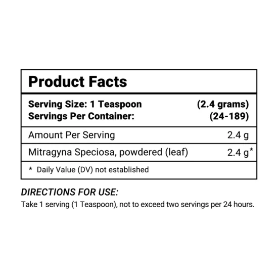 Supernova Speciosa Kratom Blend - Image 3