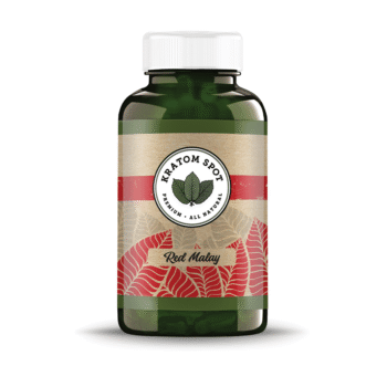 Red Vein Malay Kratom Capsules
