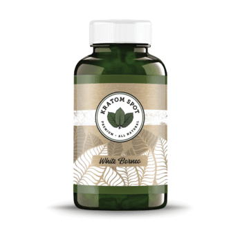 White Vein Borneo Kratom Capsules