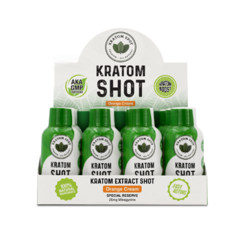 Orange Cream Kratom Shot 12 Pack