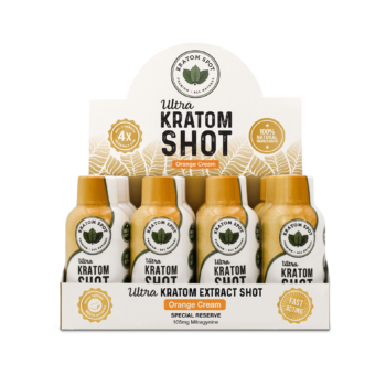 Orange Cream Kratom Shots Ultra Strength 12 Pack